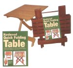 Hardwood Folding Camp Table