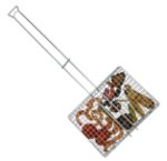 Wire Mesh Open Fire Grilling Basket