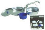 5 Pc Aluminum Mess Kit